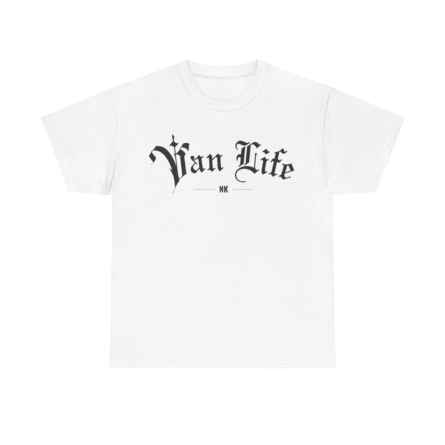 Van Life Tattoo Style - White Tee