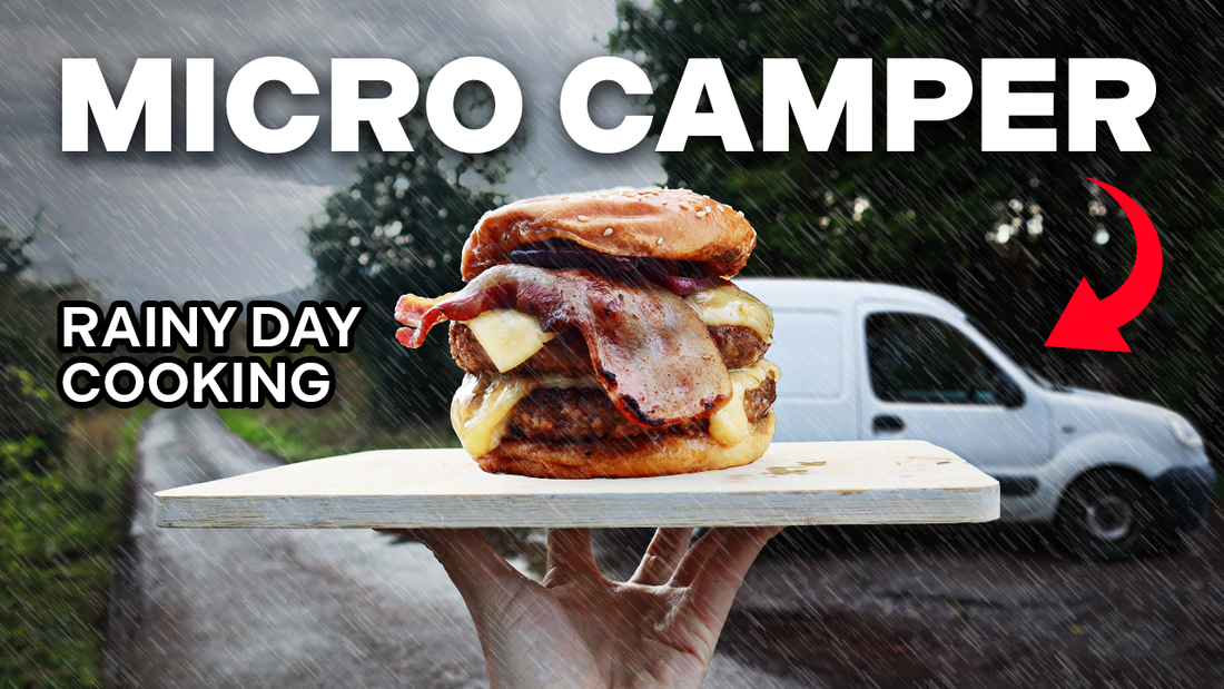 VAN LIFE RAINY DAYS: Comfort Cooking In A TINY Campervan