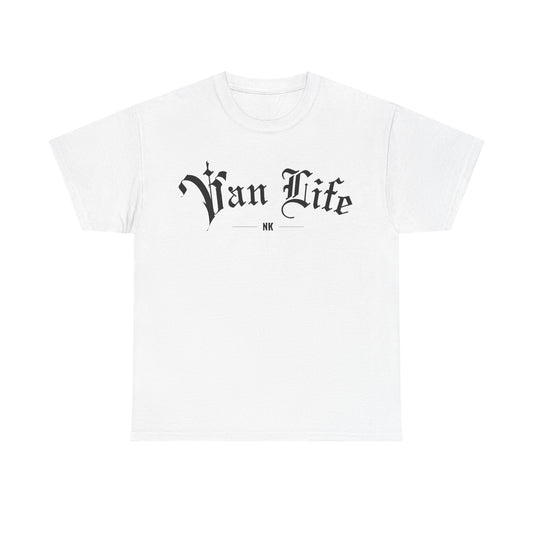 Van Life Tattoo Style - White Tee